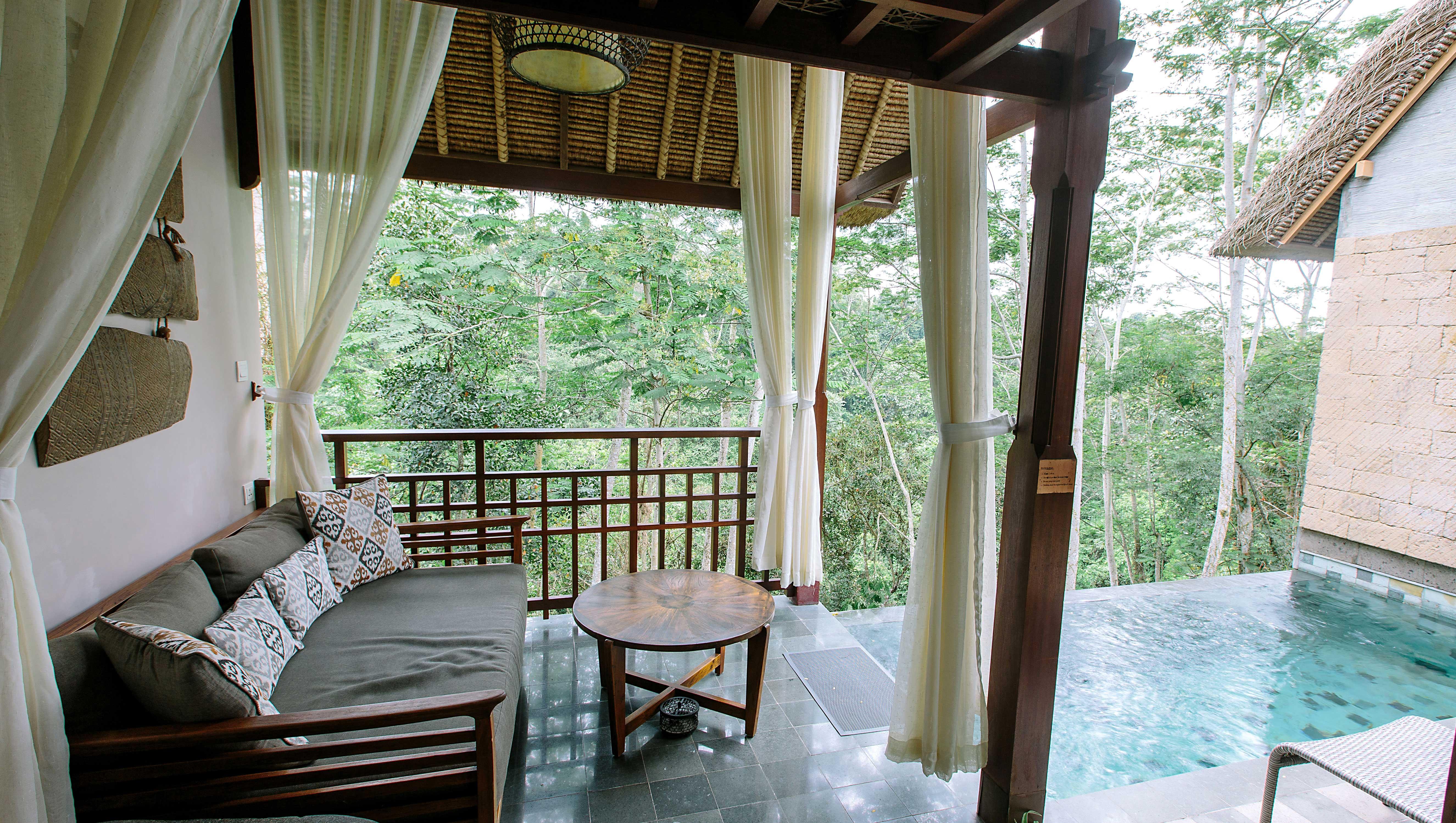 Tejaprana Resort & Spa Ubud  Exterior photo A view of the pool at the resort
