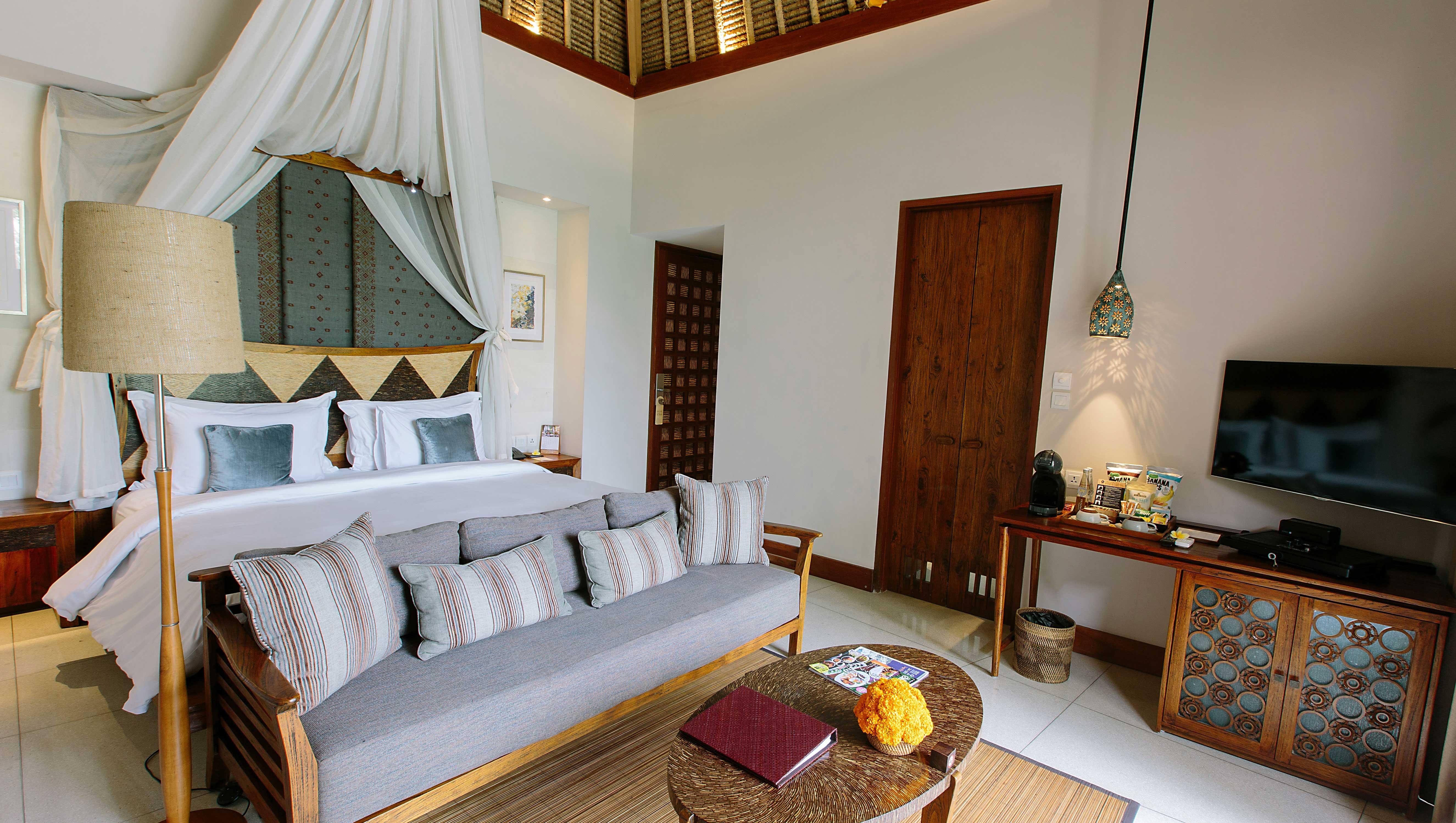 Tejaprana Resort & Spa Ubud  Exterior photo A bedroom at the resort