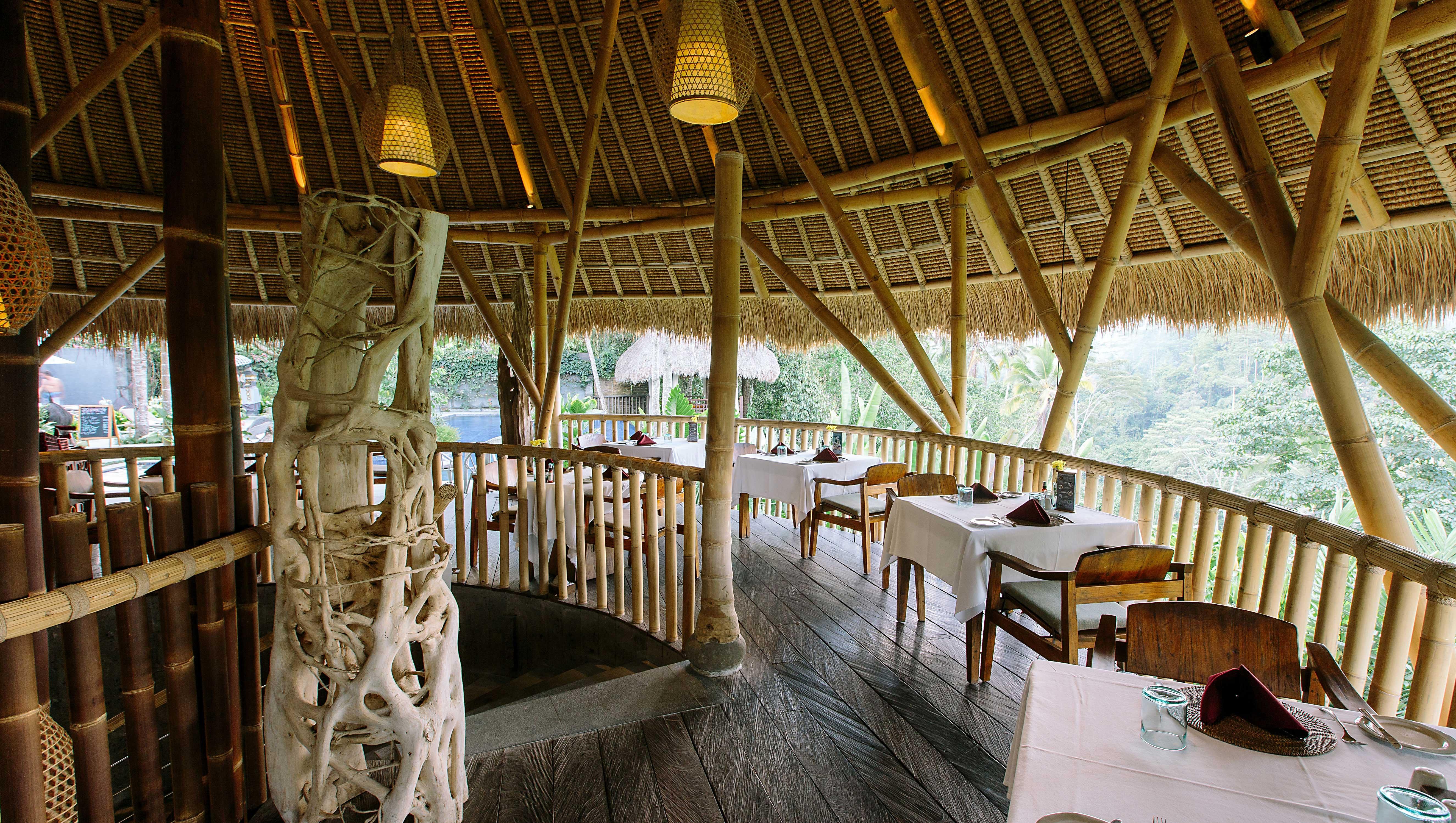 Tejaprana Resort & Spa Ubud  Exterior photo The restaurant at the resort